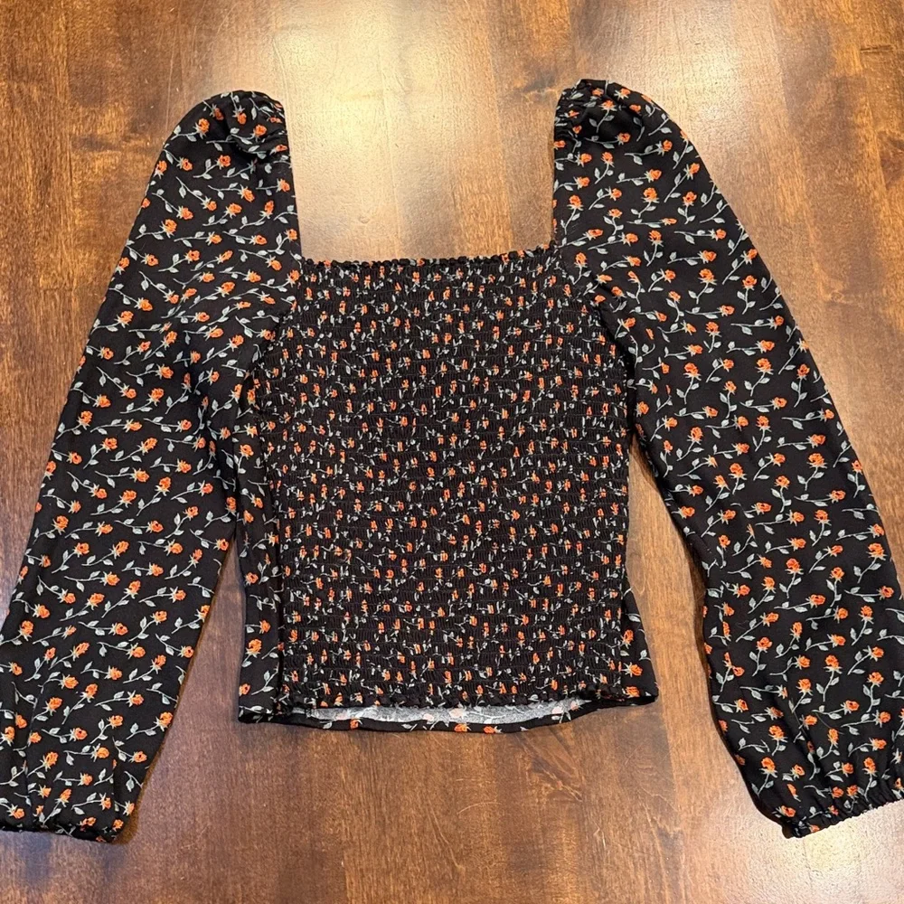 Reformation fitted blouse